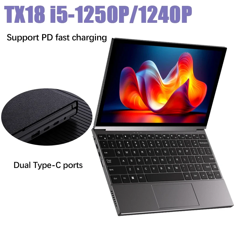 SZBOX TX18 i5-1250P/1240P كمبيوتر لوحي 2 في 1 DDR4 3200 ميجا هرتز NVME Pcie 3.0 WiFi6 BT5.2 Win11 كمبيوتر مكتبي مكتبي