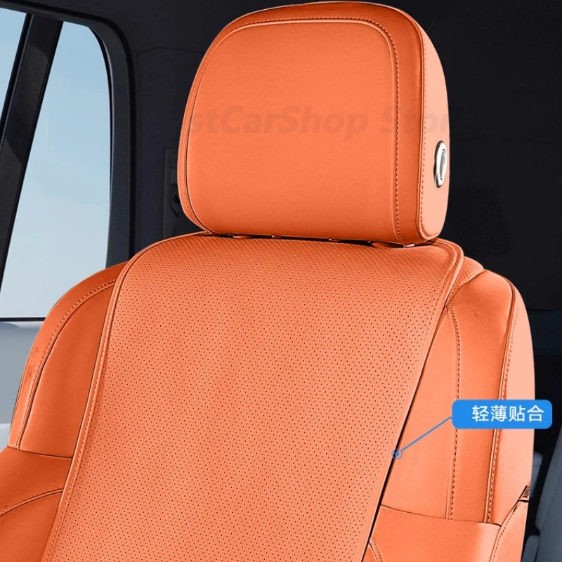 For LEADING IDEAL LiXiang L6 L7 L8 L9 Car Front Rear Seat Cushion Backrest Mat Four Seasons Universal Protection Mat Cover