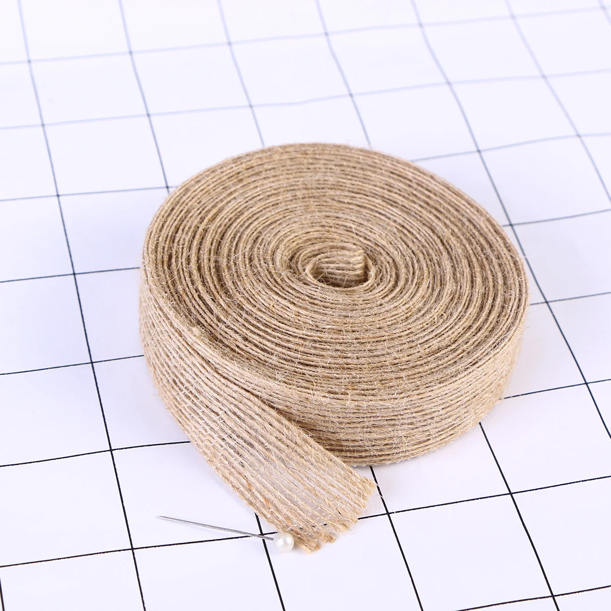 Природный джутовый шнур, прочная и экодружественная лента для рукоделия