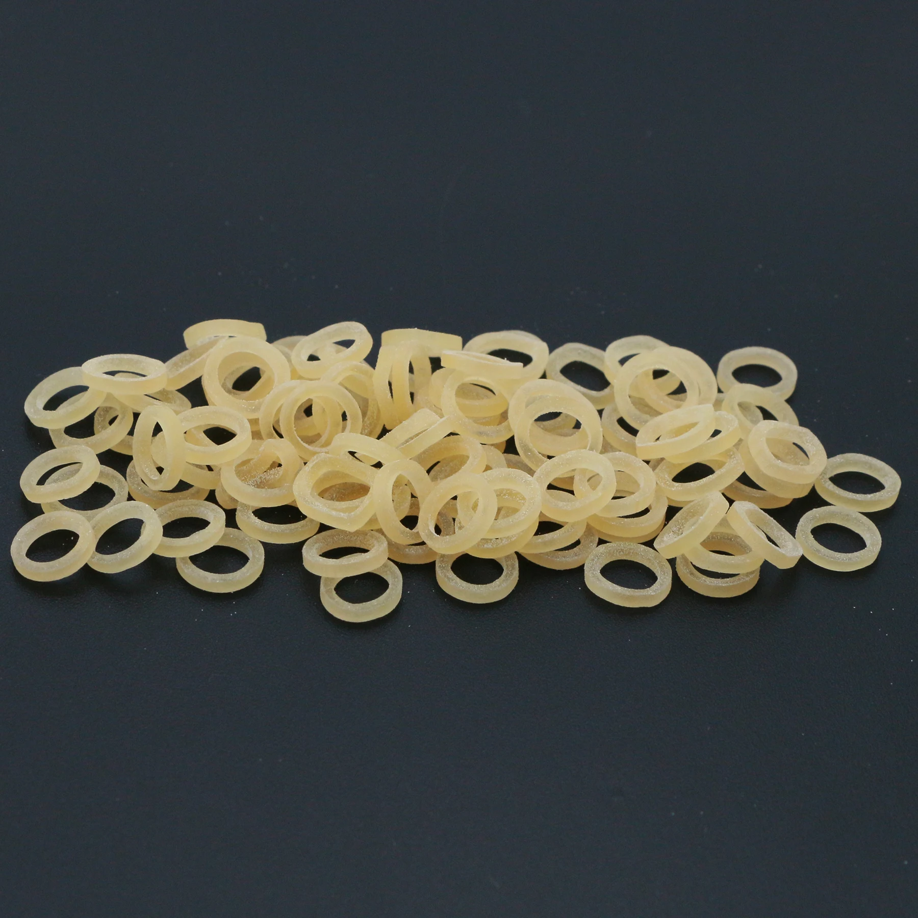 10Bags/1000Pcs Dental Orthodontic Elastics Latex Rubber Bands Use For Brackets Braces 3/16\'\' Rabbit 6.5OZ