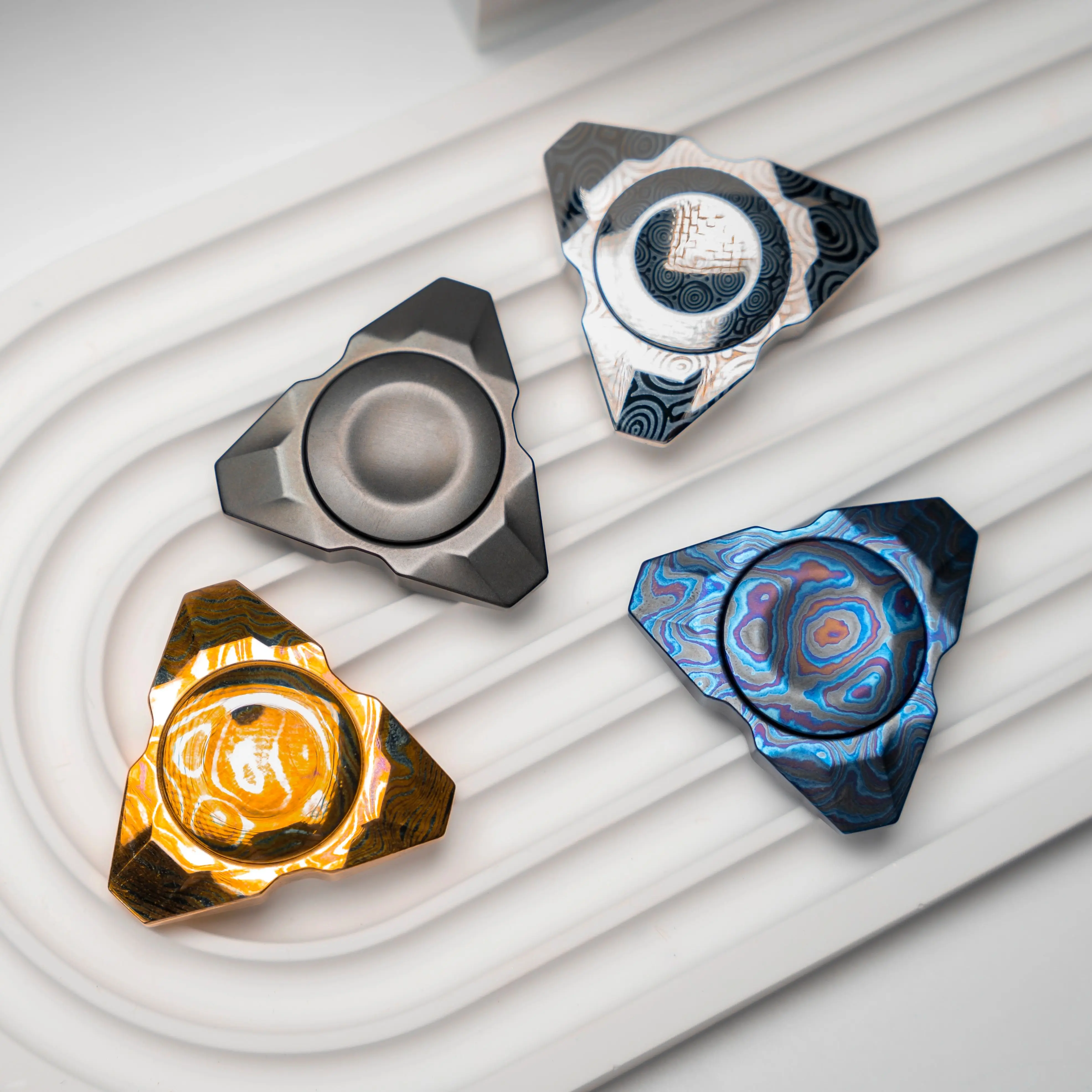GDS EDC Durex spinner Ultra-thin Minimalist Fidget Spinner Stress Relief Toy Fidget Toys For Adults Spinner