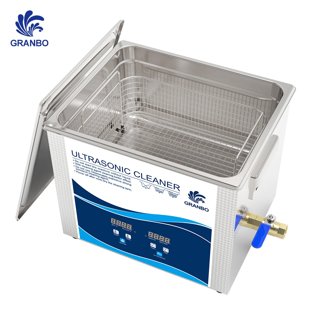 

Digital Degas Ultrasonic Cleaner Granbo 10L 360W 240W High Efficient Motor Parts Lab Tools Bicycle Carburetors Washer