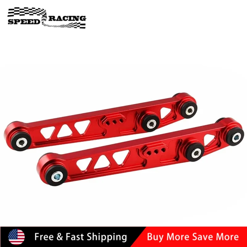 

2pcs High Quality Aluminum Rear Lower Suspension Control Arms For 1988-1995 Honda Civic CRX EG EF LCA-1002