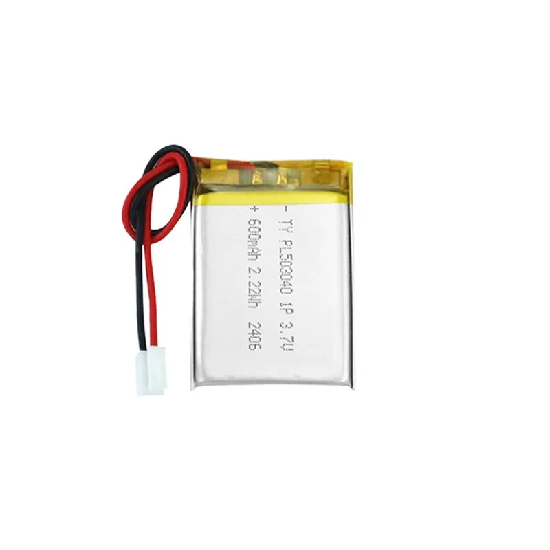 Polymer Lithium Battery 600mAh