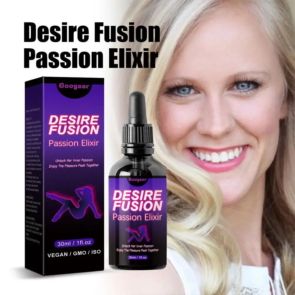 Эликсир либидо Desire Fusion для женщин, усилитель уверенности в себе, повышение привлекательности, воспламенение любовной свечи, 30 мл