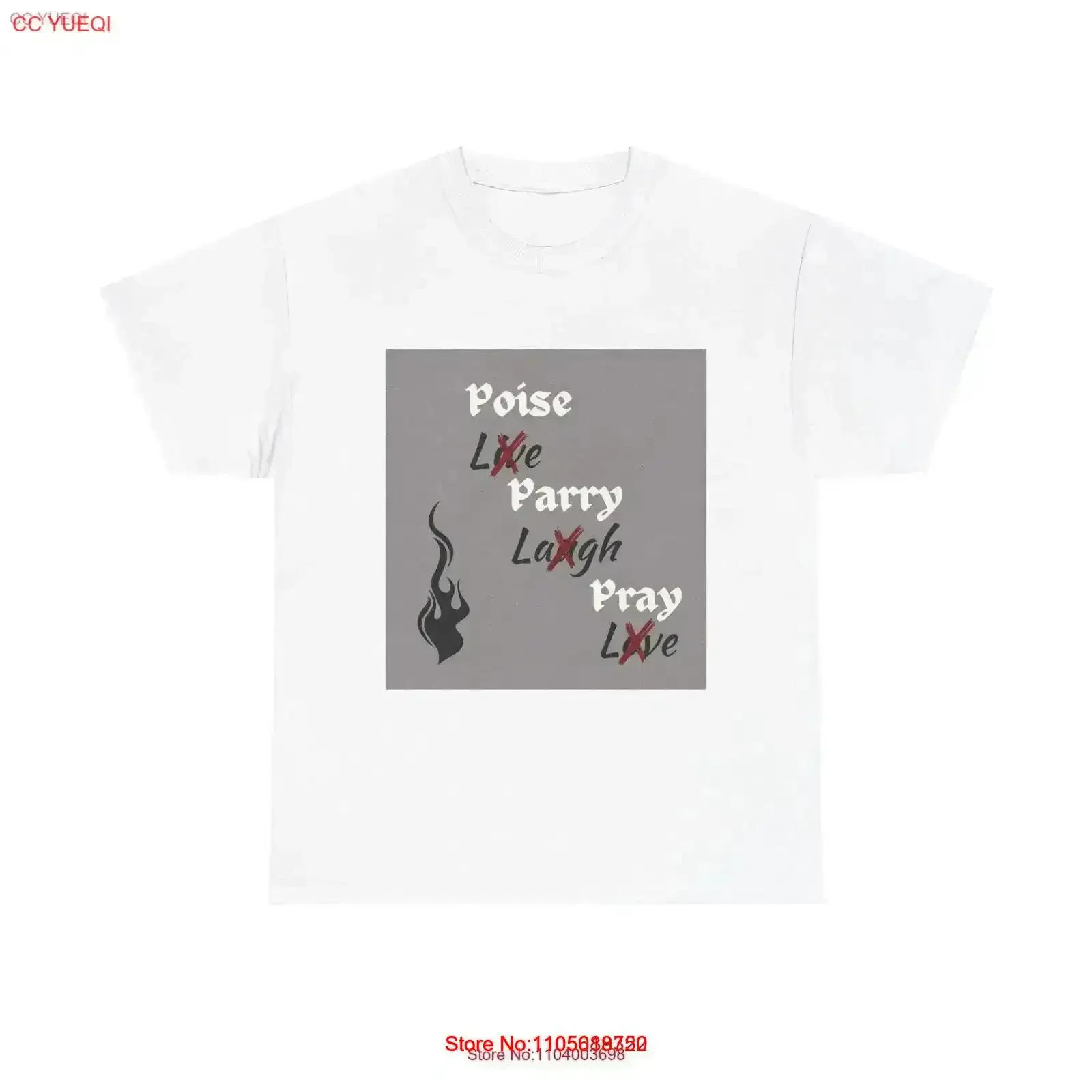 Schweres Baumwoll-T-Shirt im Vintage-Look, gewaschen, bequem, weich, vielseitig, für den Alltag, Grafik-Streetwear, leicht modisch