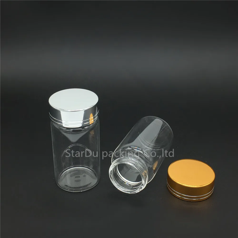 Free Shipping 480pcs 37*70mm 50ml High-quality Screw Neck Glass Bottle For Vinegar Or alcohol,carft/storage Candy Bottles