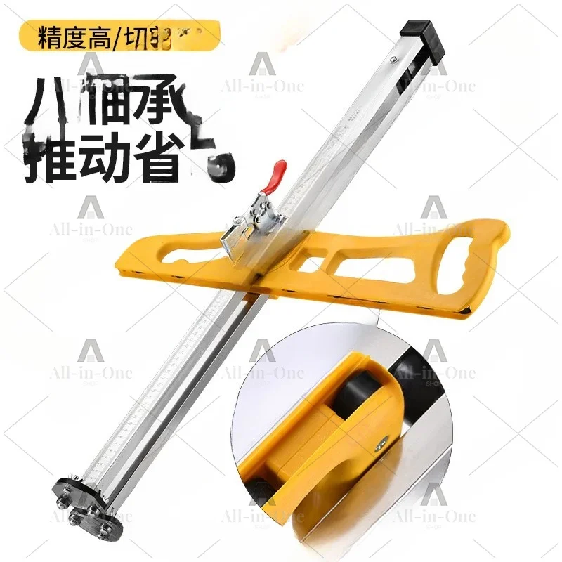 Gypsum board cutting artifact, push knife 8 wheels 4 bearings accurate scale