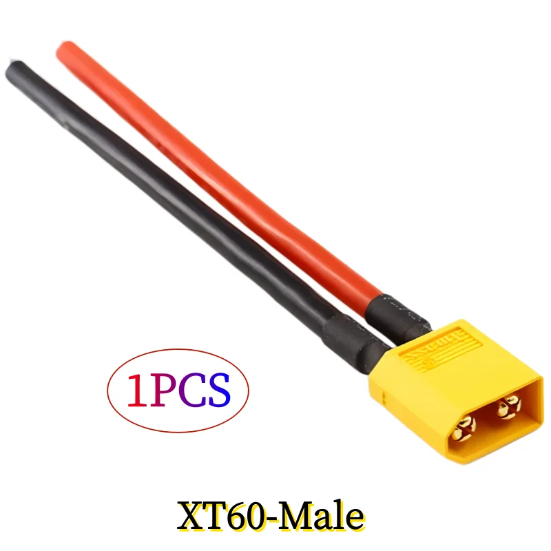 XT60 XT-60 Male/Female Bullet Connectors Cable Plugs With Silicon 12AWG Wire For RC Lipo Battery Quadcopter Multicopter image 3