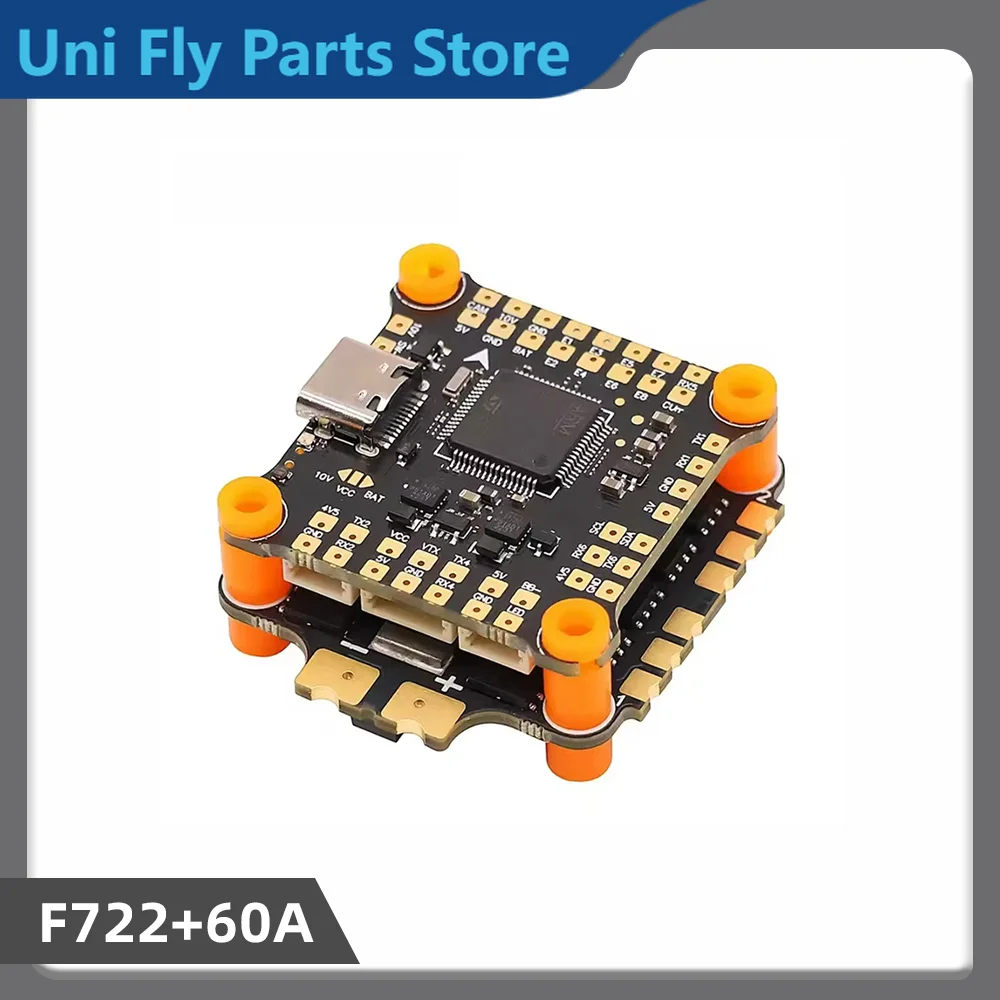 UniFlyHAKRC F722 F7230 V2 Stack 60A ESC 2-6S 32bit Brushless Speed Flight Controller 30.5mm Suitable For FPV Freestyle Racing Dr