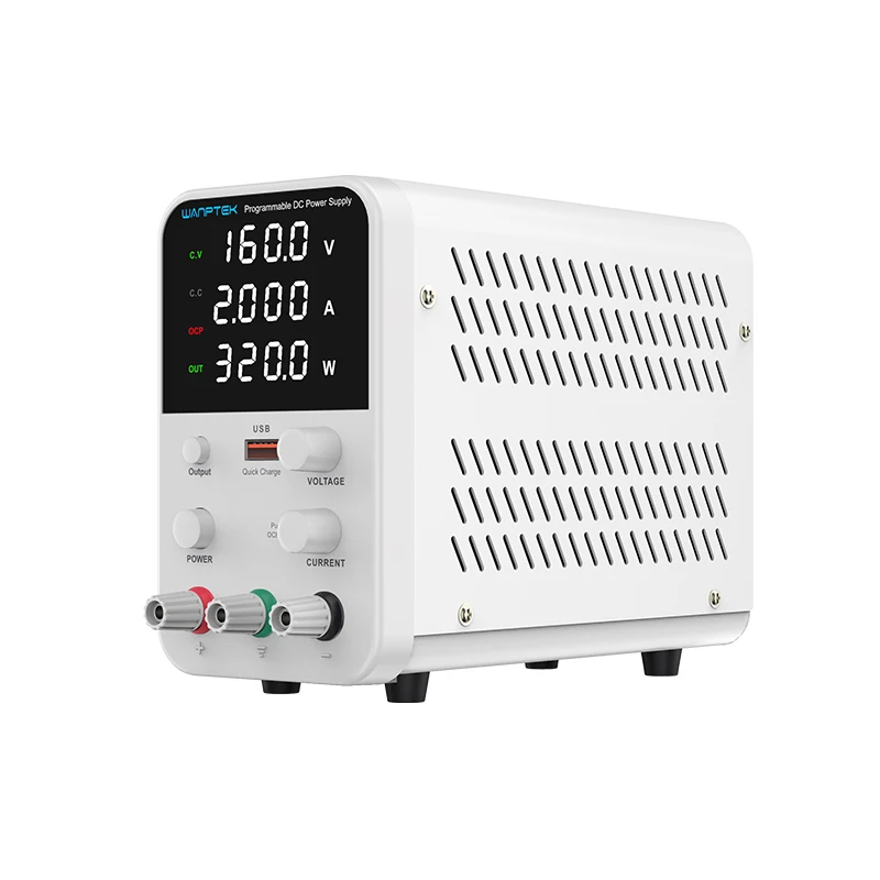 

WPS1602B Источник питания постоянного тока 160 В 2 А Прецизионный регулируемый лабораторный настольный регулируемый источник питания 220 В/110 В