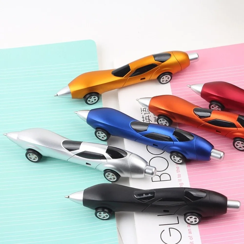 Funny Colorful Car Ballpoint Pens 0.7mm Car Shape Writing Pen Children's Gifts Blue Ink Neutral Pen for Primary School Students
