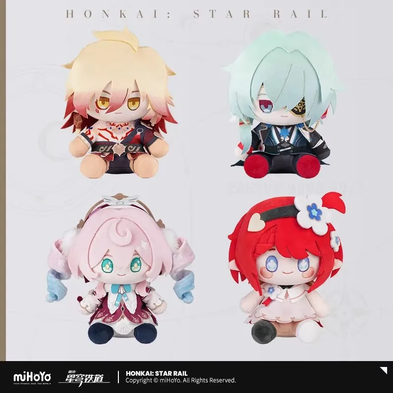 

Оригинальная плюшевая кукла miHoYo Game Honkai Star Rail: Трибис, Майдей, Анакса, Гиацинта. Мультяшная подушка, аниме-аксессуар, косплей, рождественские подарки.