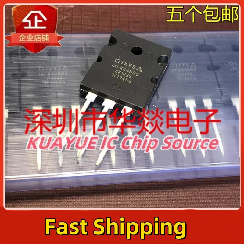 10PCS-30PCS   IXFK44N60   TO-264  600V  44A   Quality Fast Shipping  In Stock