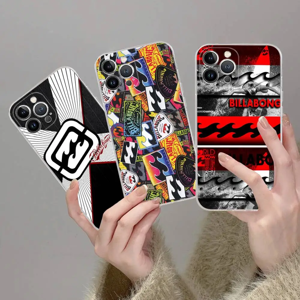 Funda de teléfono informal surf-b-billabong para IPhone 17 16 14 11 12 13 15 Pro Max 14 Plus 17 Air Cover