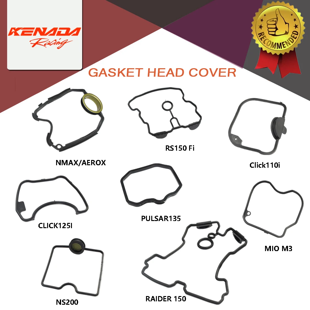 

Vario Pcx Adv Click 125 150 110i Gtr Cbr Rs Rsx 150 Raider 125 150 Aerox V1 V2 Nvx Nmax Rouser135 Ct150 For Head Cover Gasket
