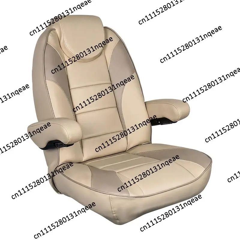 Marine Yacht Seat Waterproof Sunscreen Adjustable Driving Chair Speedboat RV High-end Seat
