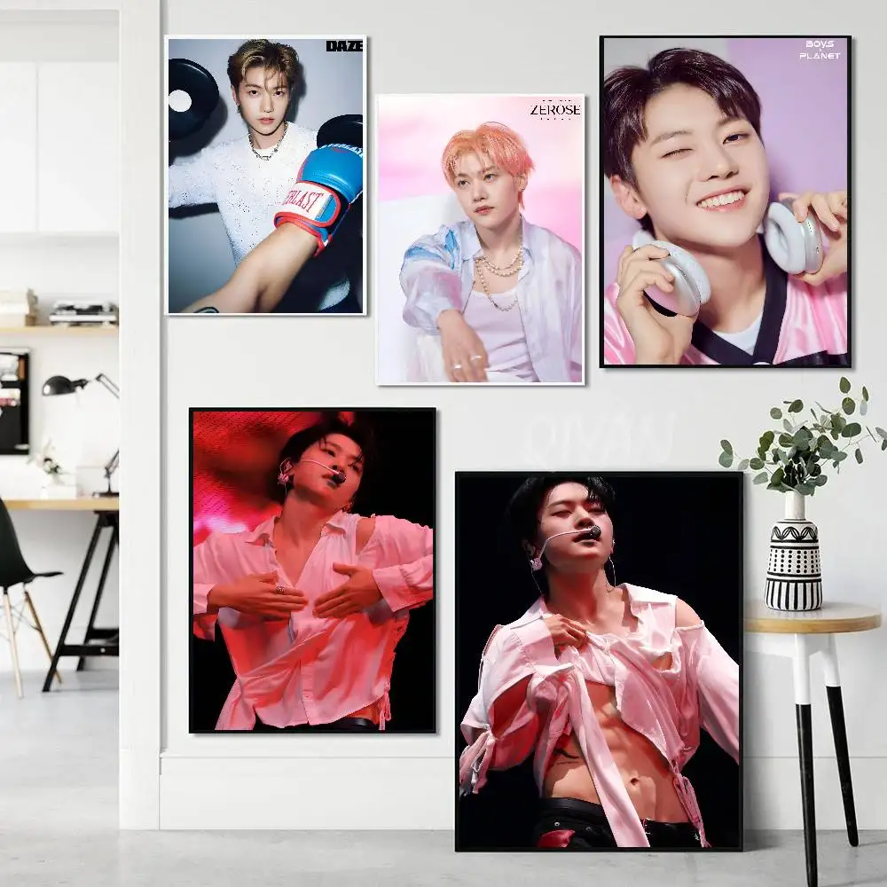 Seok Matthew Kpop Poster Waterproof Wall Art Sticker For Bar Living Room Vintage Room Decor High Quality Print Gift