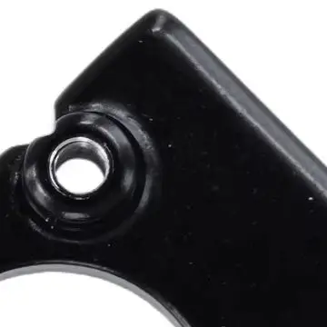 Soporte de Cambio Trasero de Bicicleta de Aluminio Negro con Tornillos M12x1.0, Gancho de Desviador para Bicicletas de Montaña y Carretera Cube y Reaction