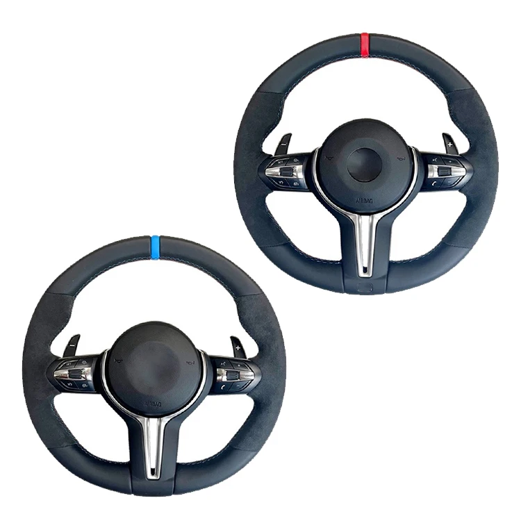 Factory price M Sport  alcantara leather Steering Wheel for BMW 1 Series 3 series 5 Series X1 X4