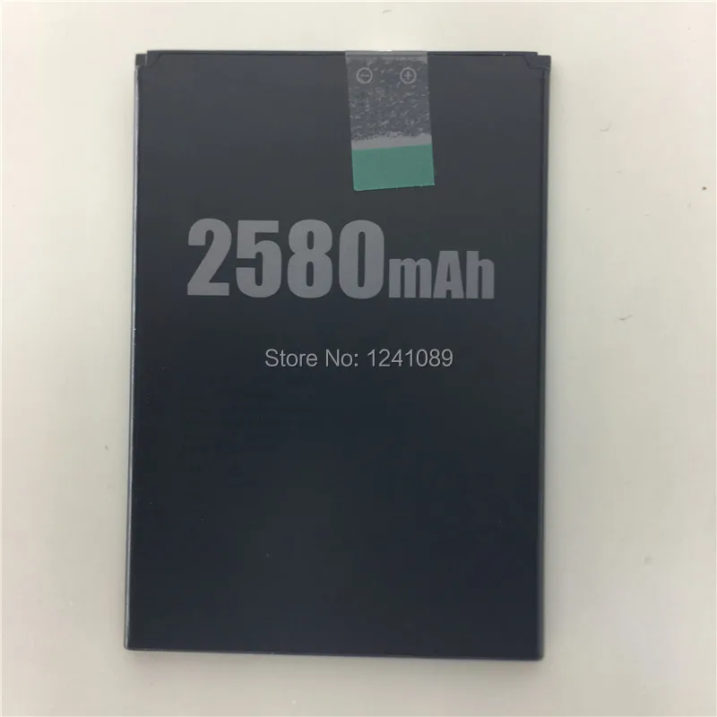 100% original battery for DOOGEE X20 battery 2580mAh 5.0inch MTK6580 Long standby time for DOOGEE BAT17582580 battery