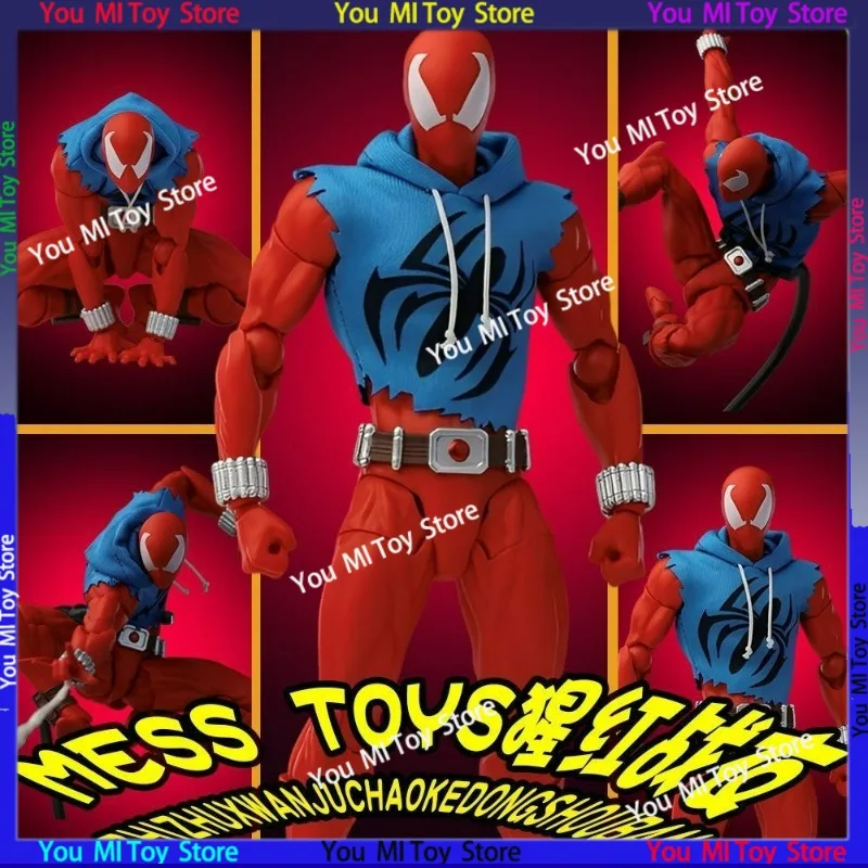 

В наличии: Фигурка Человек-паук Скарлет (Scarlet Spider-Man) от Mess Toys, аниме-фигурка, статуэтка, модель, подарки, детские игрушки