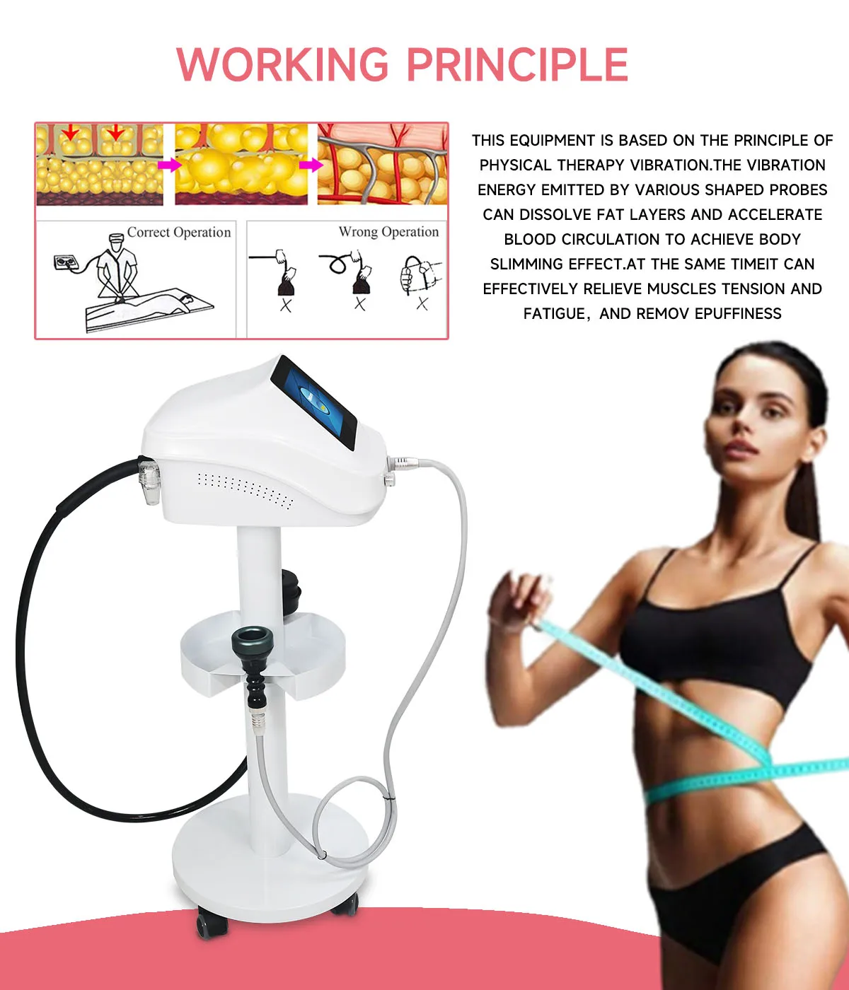 New Turbo G8 Vibration Body Massage Slimming Machine Weight Loss Fat Reduce G8 Body Shaping Equipment Vacuum Cupping Massager