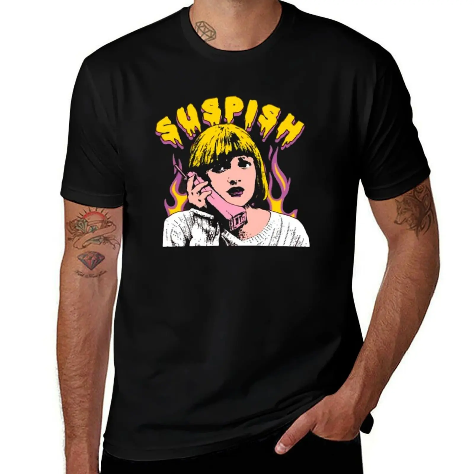 Suspish-Bailey For Fans T-Shirt Fashion Letter Print T-Shirt