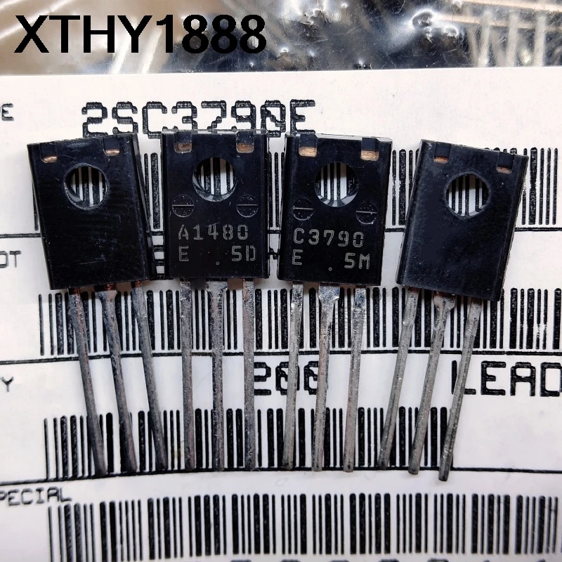 

5 пар транзисторов 2SA1480 2SC3790 A1480 C3790, 100% оригинальные, для аудиоустройств, корпус TO126