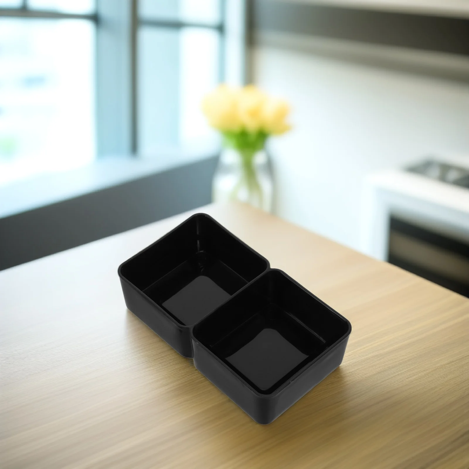 

Reptile Food and Water Bowl 2 in 1 Dual Purpose Feeder Dish for Bearded Dragon Gecko Lizard Spider Tank Habitat Accessory