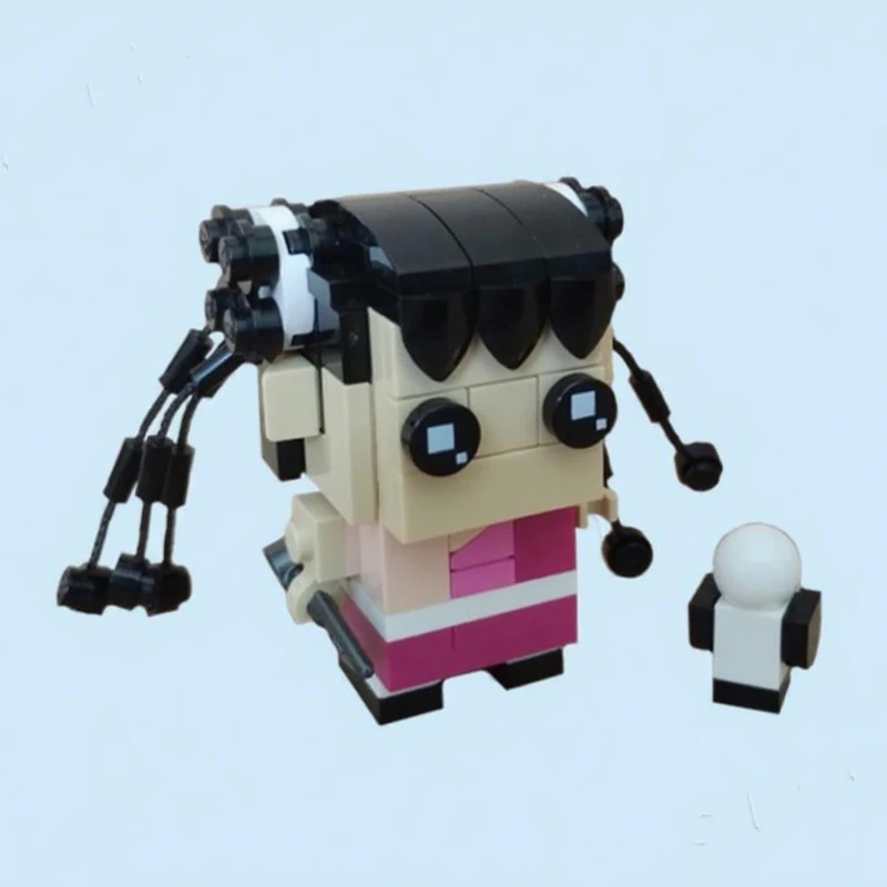 

119 шт. MOC Fullmetal Alchem Kui eh Changer Tiny Panda Girl аниме DIY модель строительные блоки игрушки на день рождения подарок для коллекционеров