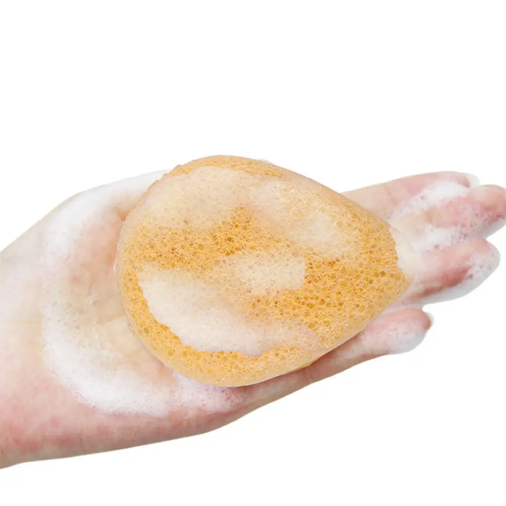 

Набор из 6 мягких натуральных спонжей для лица из конжака для ежедневного отшелушивания, очищения чувствительной кожи и удаления черных точек