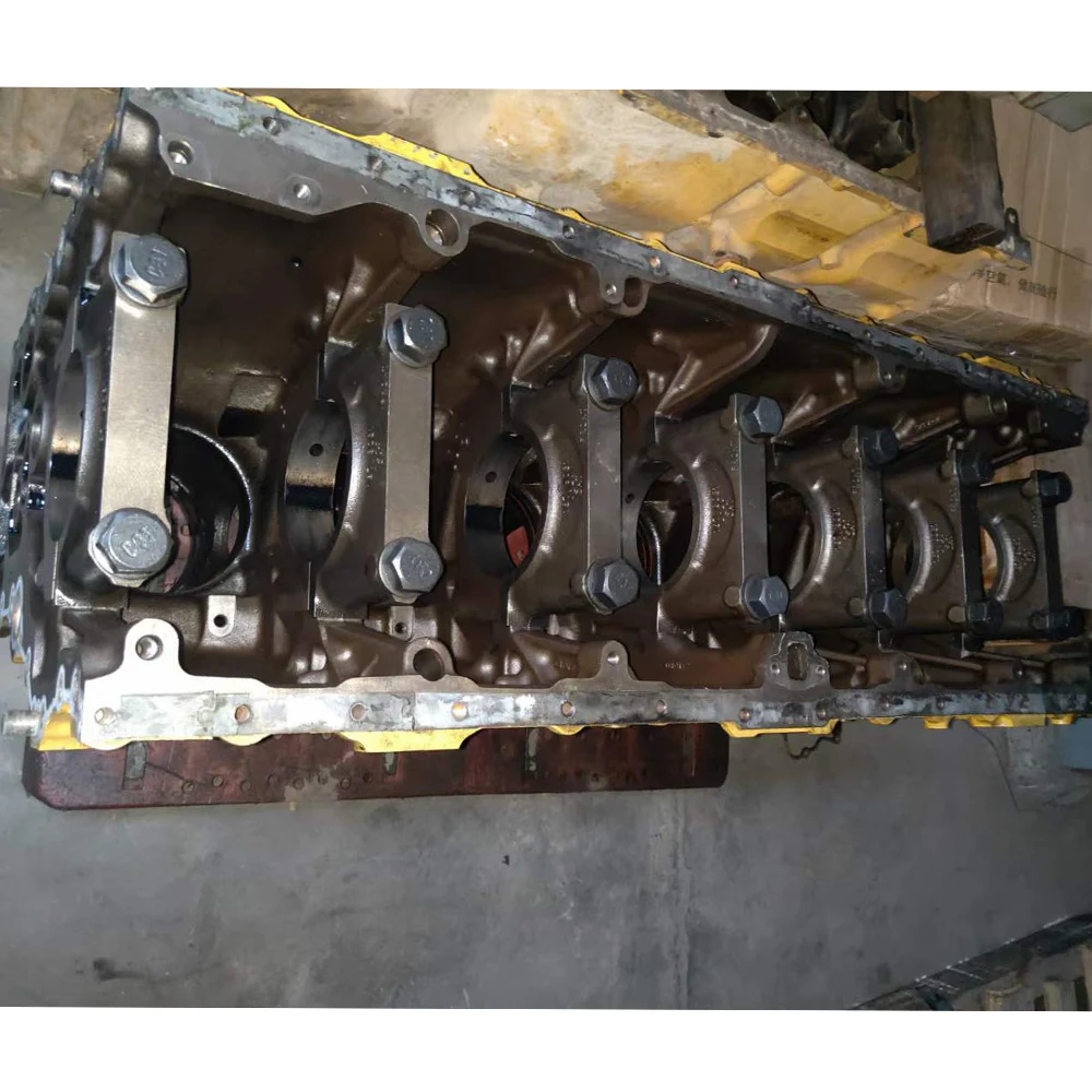 Hot Sale C15 C18 3306 Cylinder Block 2434324 2237263 Crankshaft Camshaft Cylinder Head in Stock for Caterpillar Engine