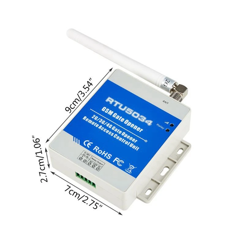 1 PCS Remote Access Controller Automatic Remote Access Controller By Free Call RTU5034 Relay Switch