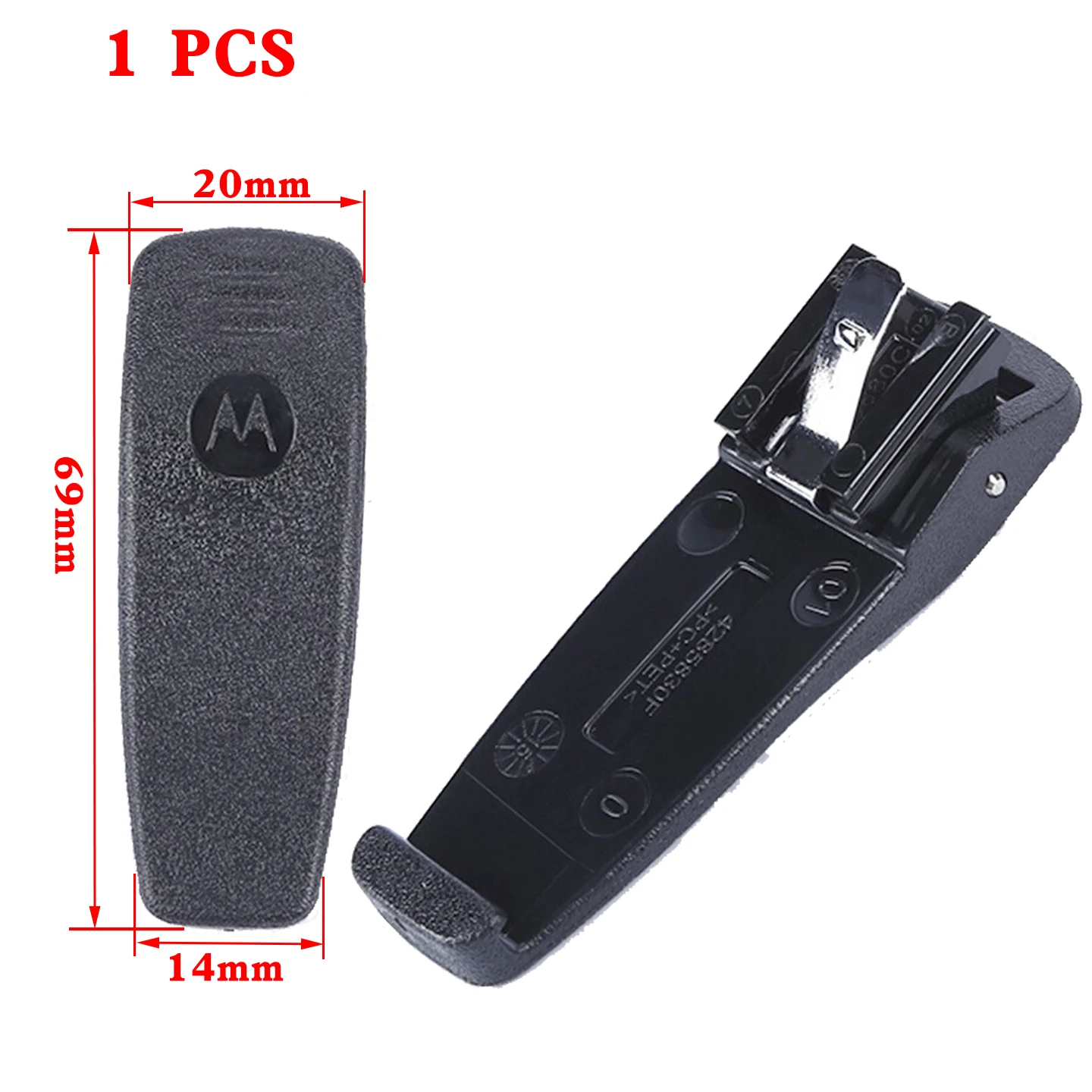 1/3/5Pcs Battery Belt Clip For Motorola GP3188 GP3688 DEP450 XIR P3688 PR400 CP140 CP040 CP200 EP450 Two Way Radio Accessories