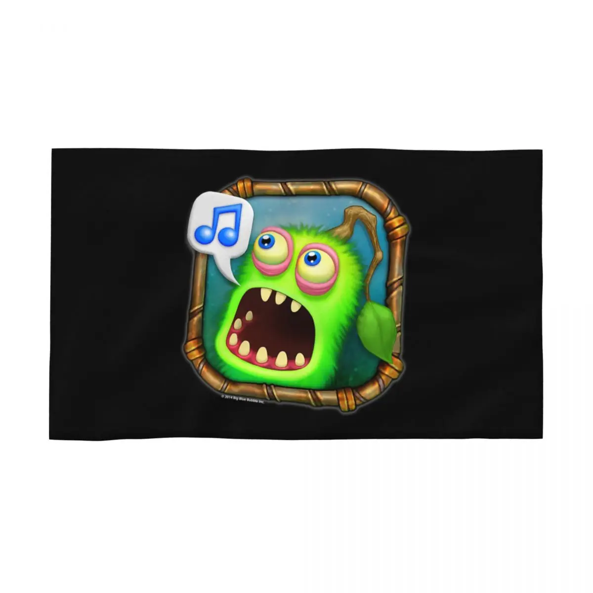 Toallas faciales de algodón personalizadas de My Singing Monsters Furcorn Icon Beach Pool Toalla de baño