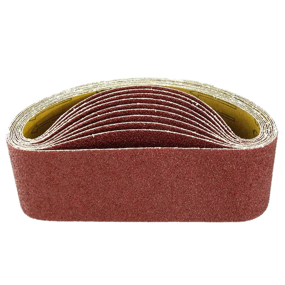 3 X 21Inch Sanding Belts | 40 Grit Aluminum Oxide Sanding Belt | Premium Sandpaper For Portable Belt Sander – 10