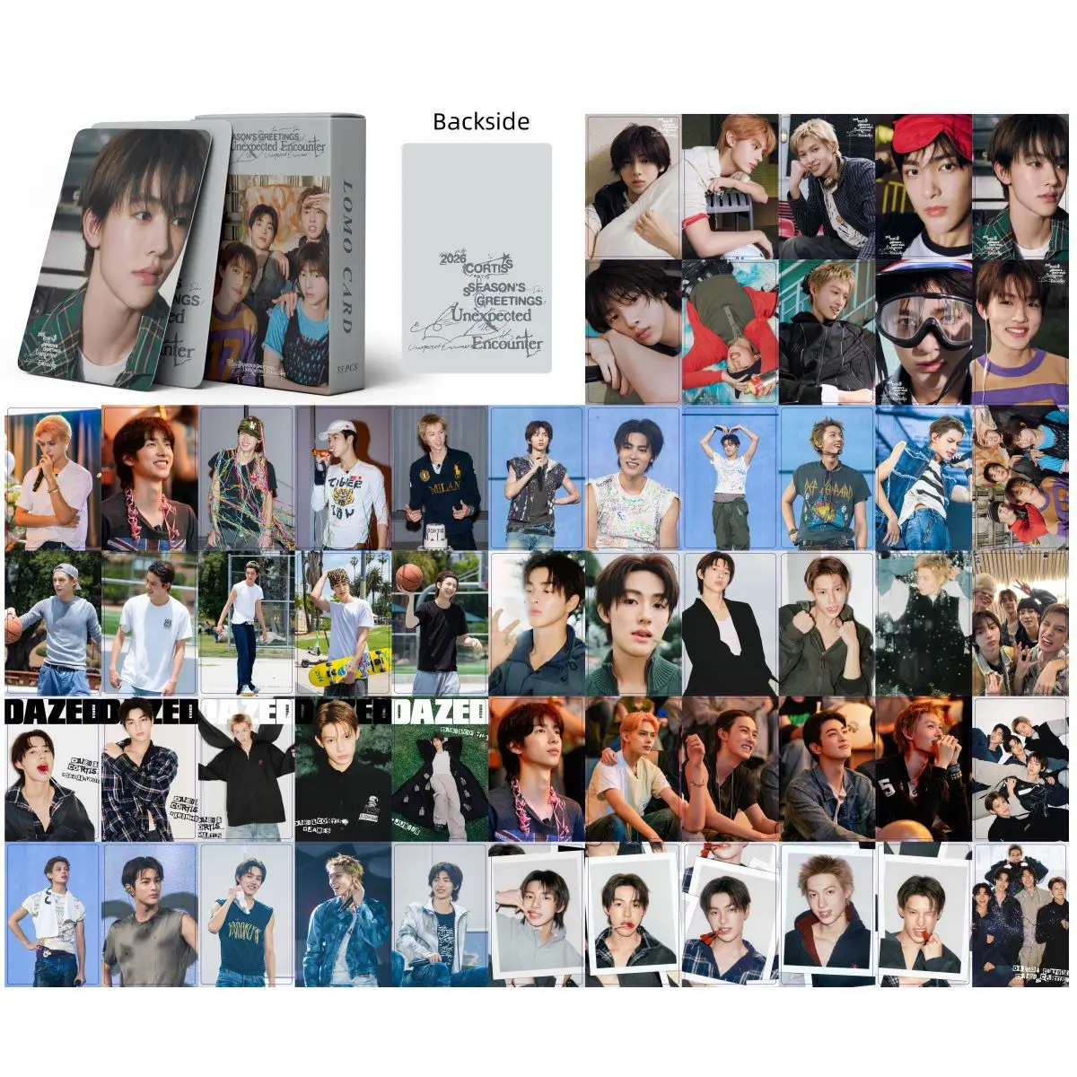 55 Teile/satz Idol Boy CORTIS Neue Stil 2026 Saison der Grüße Lomo Karten Postkarten Martin James Juhoon Seonghyeon Keonho Fans Geschenk
