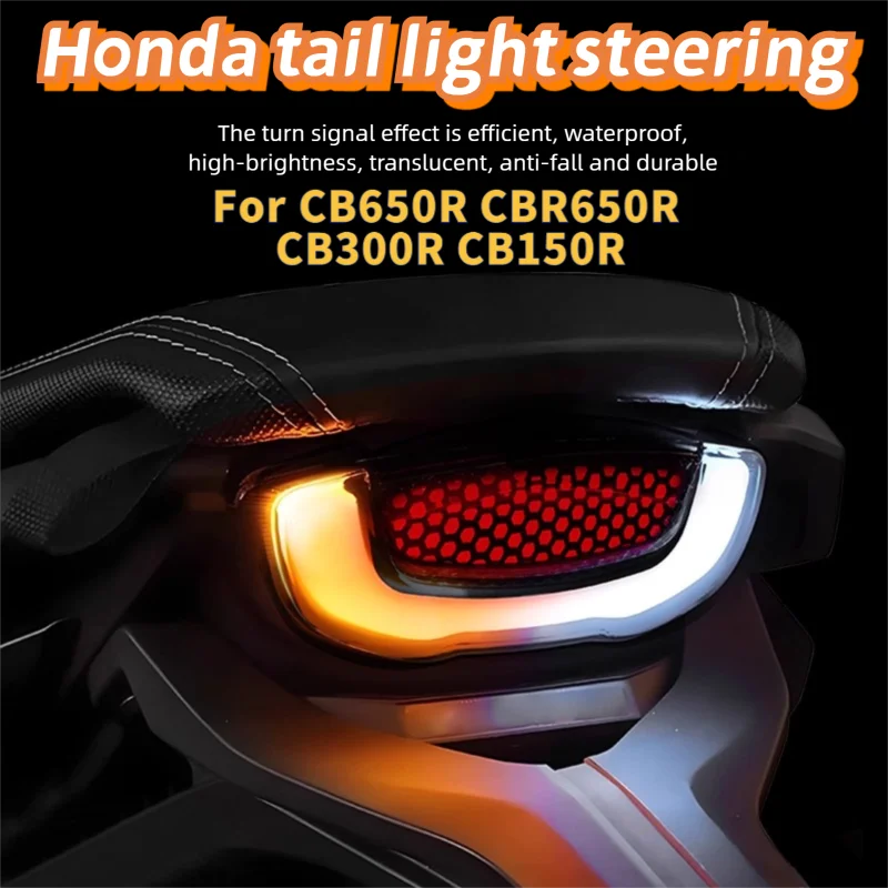 

Для Honda CB650R CBR650R CB300R CB150R CB 650R 300R Мотоциклетный светодиодный задний фонарь Тормозной задний указатель поворота Задний фонарь.
