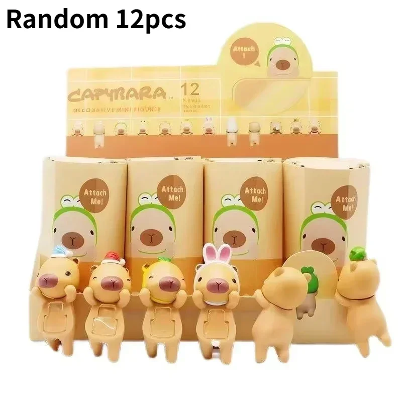 かわいいカピバラシリーズ ヒッパーズ ハーベスト ブラインドボックス キュートヒッピー人形 トレンド 車 携帯電話飾り S エンジェルトイ ブラインドボックス 2025