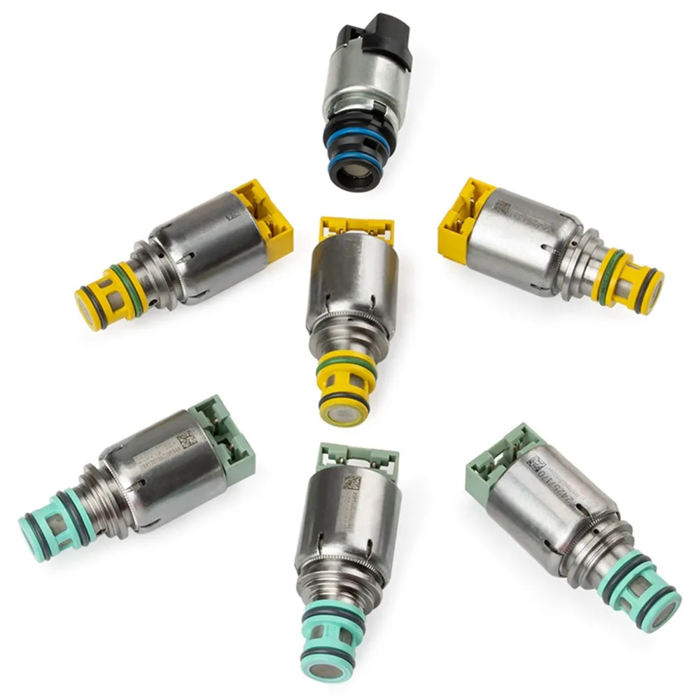 

7Pcs/Set Refurbished Auto Transmission OEM 6T45E 6T40E 6T30E Solenoid Kit For Buick Cruze Automotive Replacement Parts