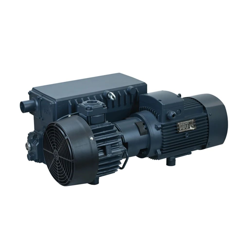 0.1~0.5mbar Industrial Oil Lubricated Rotary Vane Vacuum Pump For Thermoforming And Vacuum Packaging