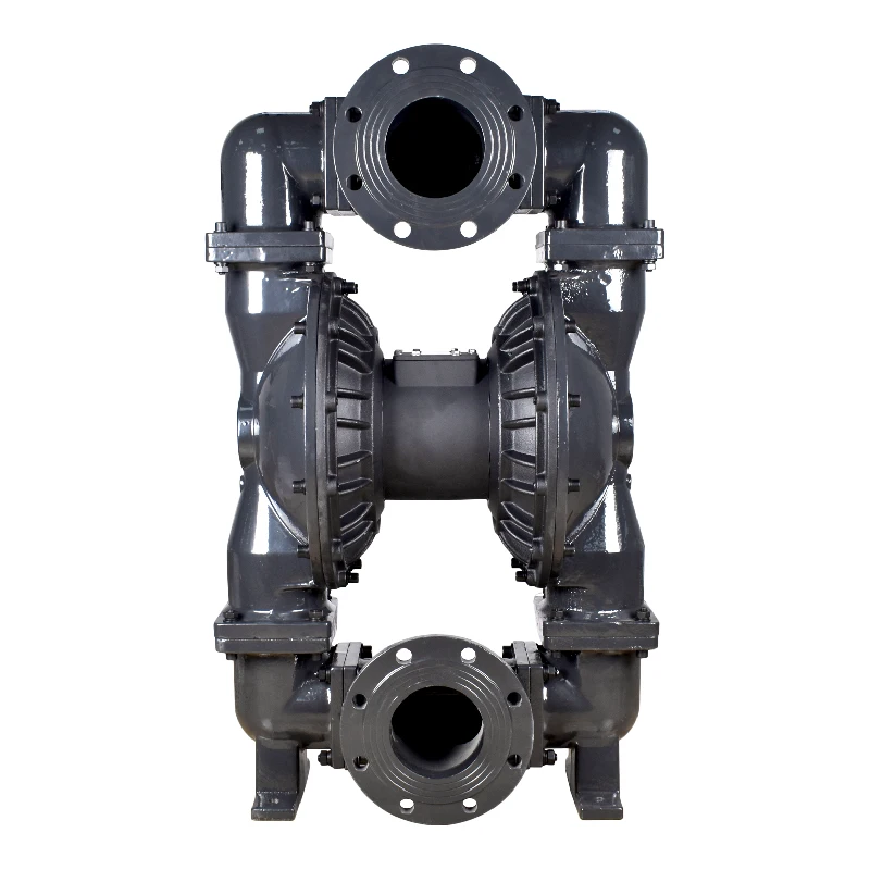 QBY3-125Q 5'' Pneumatic Diaphragm Pump Oil Transfer Pump For Pharmaceutical Industry Cast Iron Pump