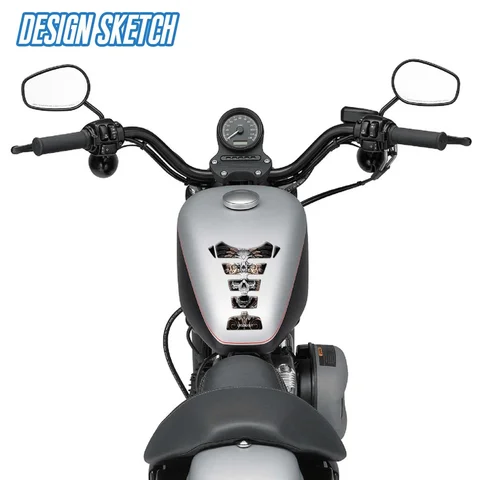 10 best sales motocycle sticker - №1