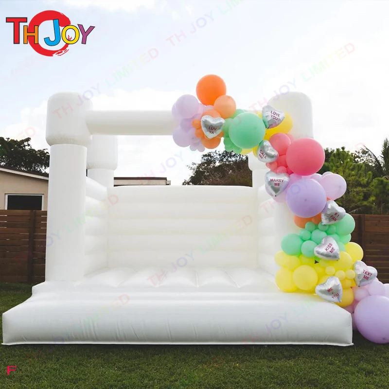 13ft Inflatable Bounce Castle Wedding Bouncer Kids Bouncy Castle Pink Bounce House For Sale