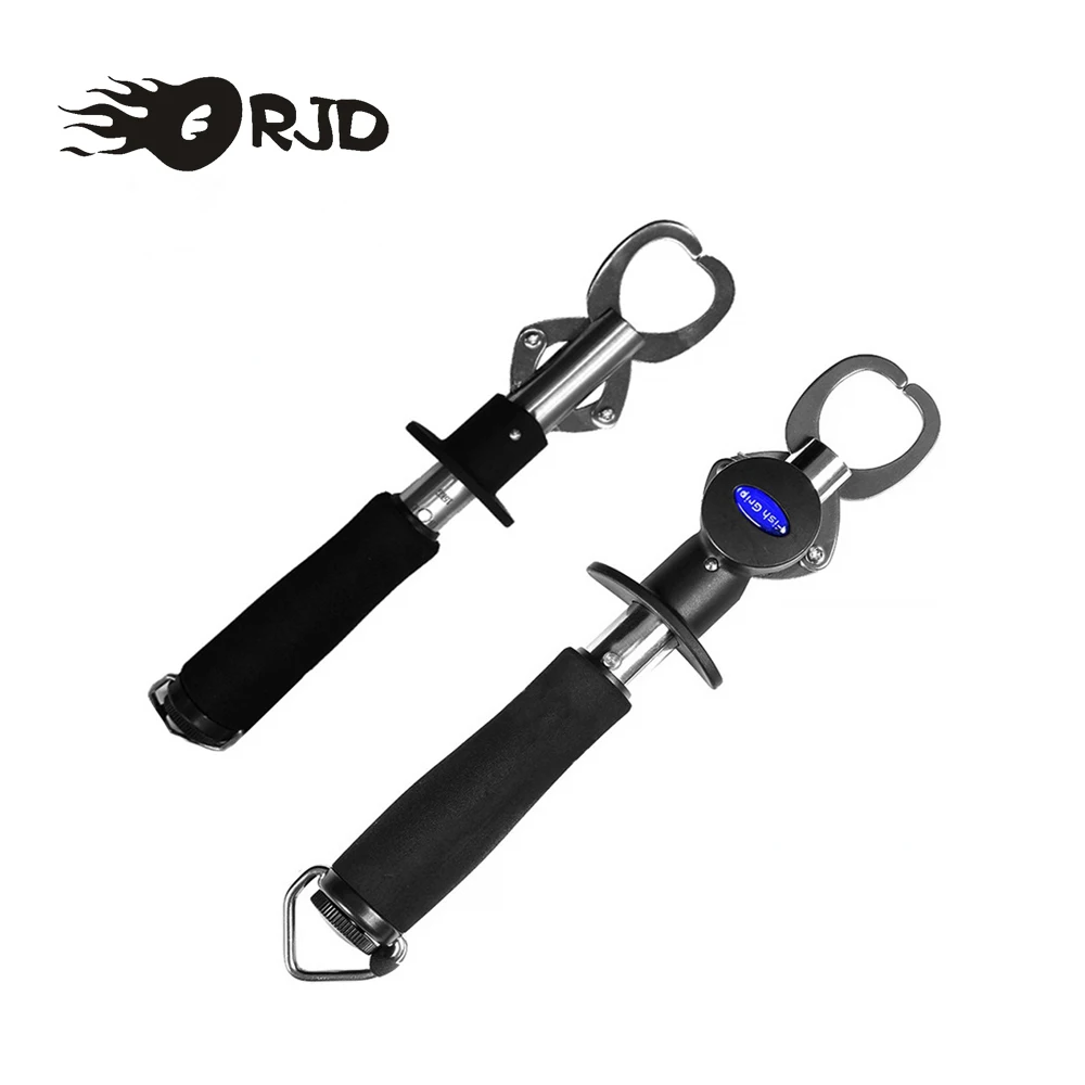 

ORJD Stainless Steel Clip Fishing Catcher Plier Grip Scale Ruler Lip Nipper Clamp Tackle Accessories Carp Fishing Control Tool