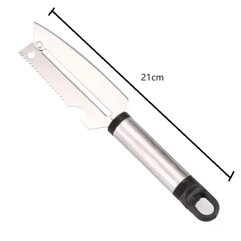 3 In1 Peeling Knife Stainless Steel Multifunctional Vegetable Fruit Peeler Cutter Easy Slicing for Home Kitchen Use