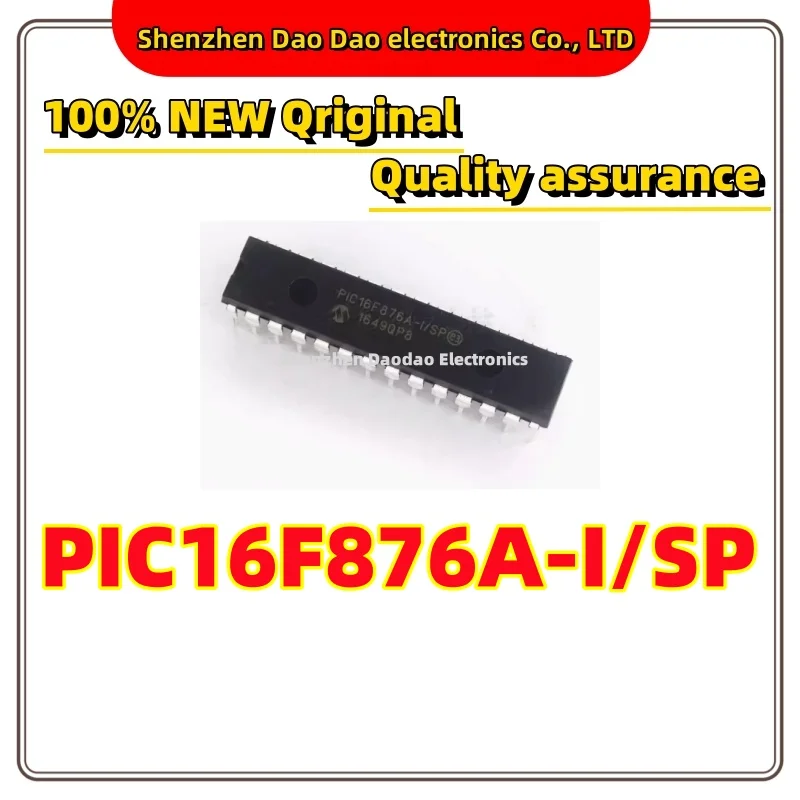 

Pic16f876a-i /SP PIC16F876A DIP-28 microcontroller chip IC New original