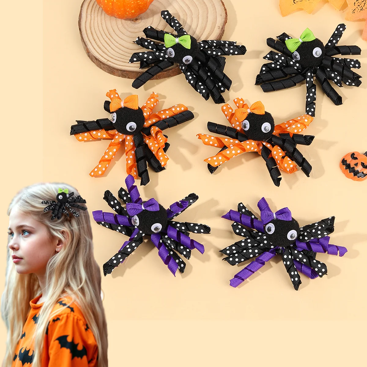 2/6Pcs Halloween Sp…