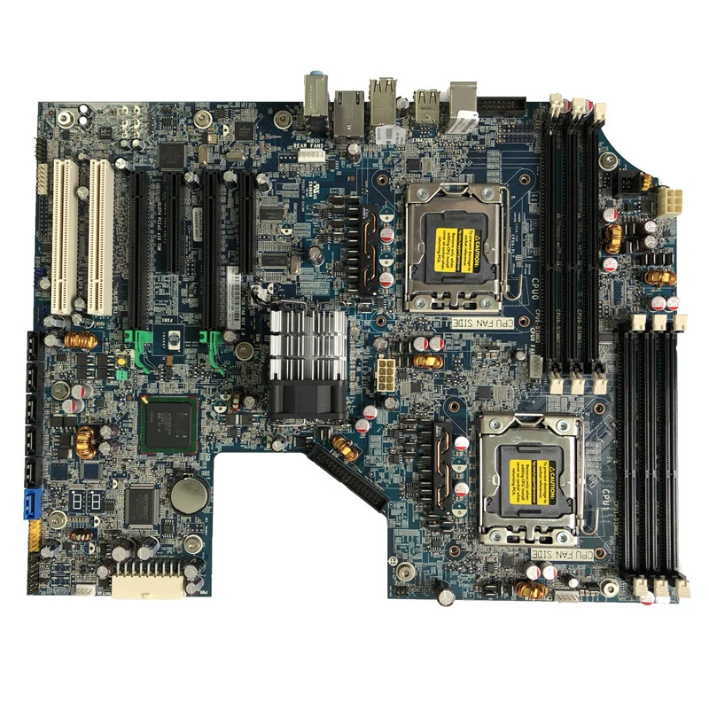 Für HP Z600 X58 460840-003 591184-001 LGA1366 DDR3 Workstation Motherboard Hohe Qualität Voll Geprüft Schnelles Schiff